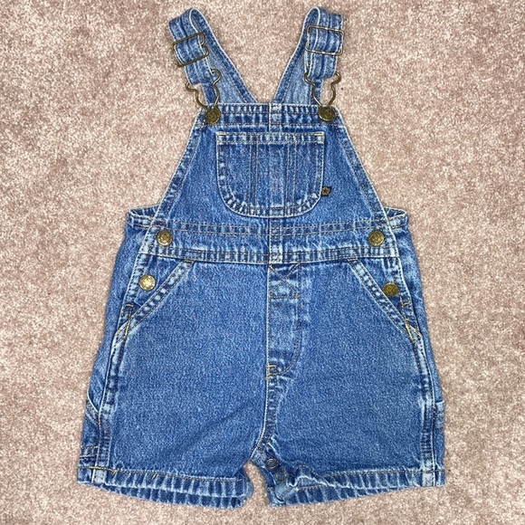 12 month denim shortalls vguc - Picture 1 of 4